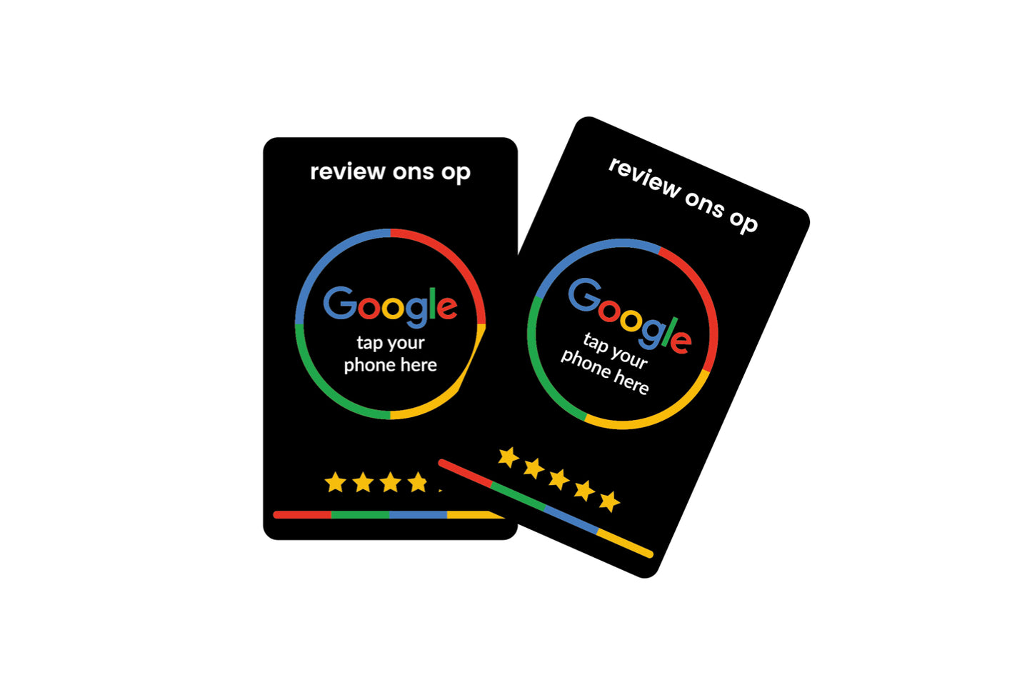 Google Review Kaart (2 stuks)
