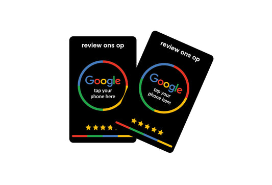 Google Review Kaart (2 stuks)